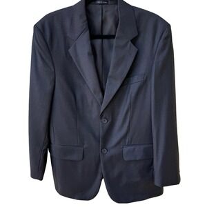 Gino Rossini Mens Super 150s Cashmere Blend Blazer Jacket Charcoal Grey 36S